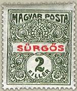 Sürgős Magyar Posta /briefmarke/