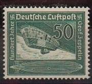 Német-Reich Zeppelin /bélyeg/