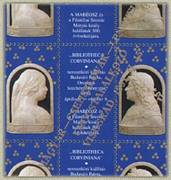 Bibliotheca Corviniana Felülnyomott Emlékív /briefmarke/