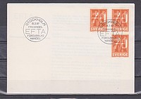 Efta FDC  /stamp/