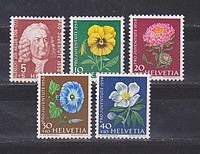 Pro Juventute,virág /stamp/