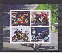 Motorkerékpár Vágott Kisiv II  /stamp/
