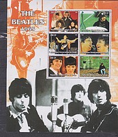 Beatles-65 Blokk /briefmarke/