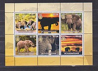 Állat,elefánt Kisiv /stamp/