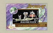 Apollo-11 Blokk /briefmarke/