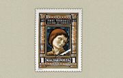 Janus Pannonius /stamp/