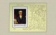 Johann Wolfgang Goethe Blokk /briefmarke/