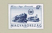 125 Éves A Magyar Államvasutak /stamp/