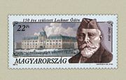 Lechner Ödön /stamp/