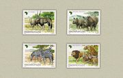 Földrészek Állatai (Afrika) /stamp/