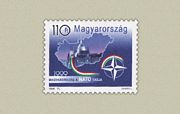 Magyarország A NATO Tagja /briefmarke/