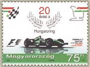 20 Éves A Hungaroring /briefmarke/