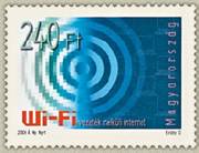 WIFI Vezeték Nélküli Internet /bélyeg/
