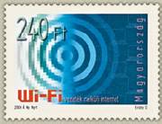 WIFI Vezeték Nélküli Internet /briefmarke/