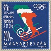 XX. Téli Olimpiai Játékok Torinó /stamp/