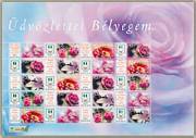 Üdvözlettel Bélyegem II. Virágok Kisív /stamp/