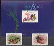 Afrika Napja Sor És Blokk /briefmarke/