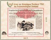 100 Éves Az Országos Korányi Tbc És Pulmonológiai Intézet Emlékív /briefmarke/