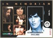 In Memoriam George Harrison Emlékív /briefmarke/