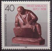 Német-Berlin Barlach /stamp/