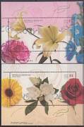 Virág Rózsa Illatosított Blokkok /stamp/