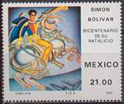 S. Bolivar /briefmarke/