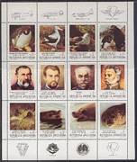 Antarktisz Felfedezők Állatok Kisív /briefmarke/