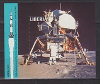 20 Éves Apollo 11 Blokk /briefmarke/