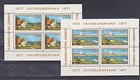 Intereuropa Blokk-pár /bélyeg/