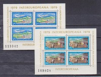 Intereuropa Blokk-pár /stamp/
