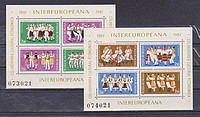 Intereuropa Blokk-pár /briefmarke/