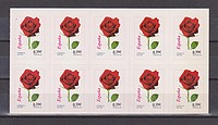 Virág,rózsa Öntapados Kisiv  /stamp/