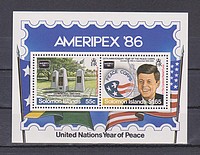 Ameripex Blokk /bélyeg/