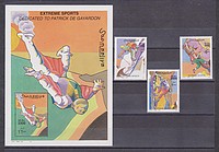 Extrém Sport,hegymászok /briefmarke/