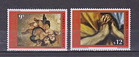 Karácsony,festmény /briefmarke/