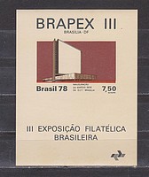 Brapex Blokk /briefmarke/
