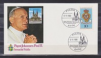II János Pál Pápa Látogatása Fulda  /briefmarke/