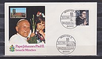 II János Pál Pápa Látogatása München  /stamp/