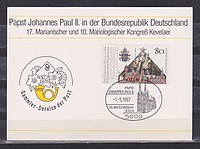 II János Pál Pápa Látogatása Köln /briefmarke/