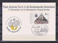 II János Pál Pápa Látogatása Augsburg /stamp/