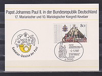 II János Pál Pápa Látogatása Essen  /briefmarke/