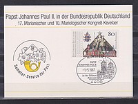 II János Pál Pápa Látogatása Münster /briefmarke/