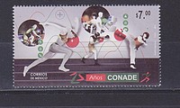 Sport,CONADE /bélyeg/