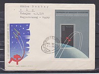 Szputnyik Blokk FDc  /briefmarke/