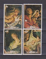 Karácsony,festmény /briefmarke/