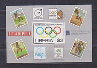 Sport,olimpia Blokk /bélyeg/