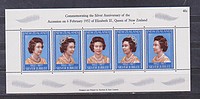 Ezüst Jubileum Blokk /briefmarke/