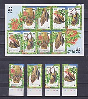 WWF,denevér  /stamp/