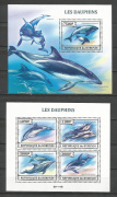 Delfin Blokk,kisiv /bélyeg/