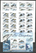 Állat,delfin Blokk,tizes Kisivek /stamp/